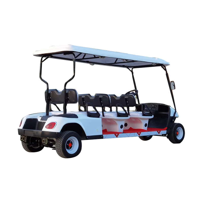 Hot Sale  48V Customized 6 Seater Side By Side electric utv 4x4 Buggy Cart With Legal Lithium Battery