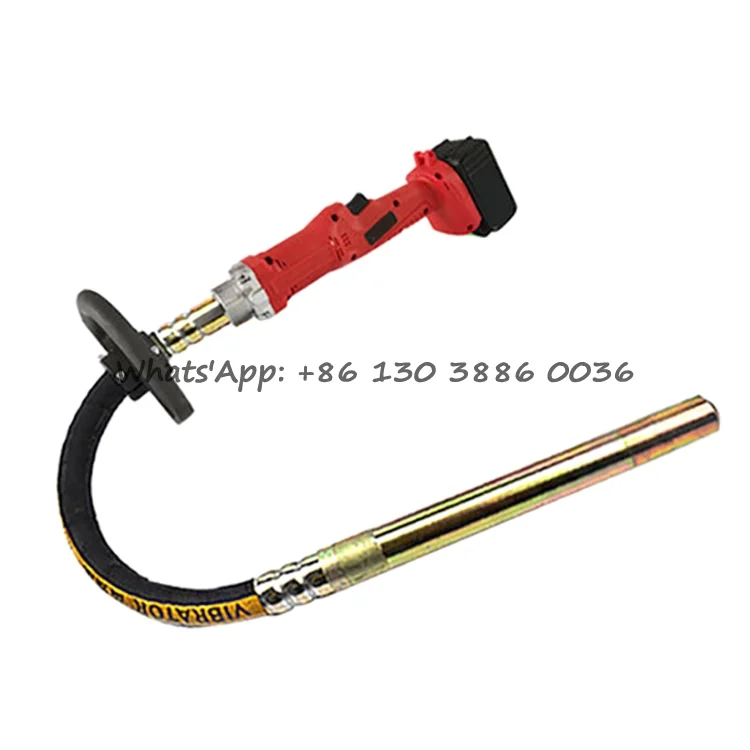 Factory Sale Lithium Battery Mini Small Charging Electric Handheld Portable Cement Concrete Vibrator Price