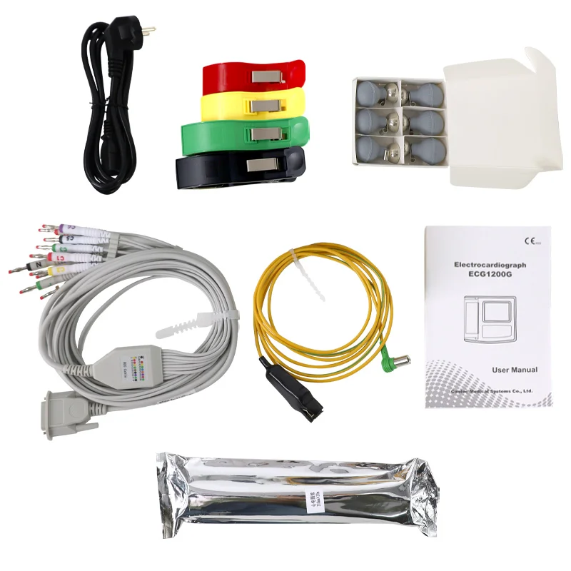 CONTEC ECG1200G ecg machine portable echocardiography machine
