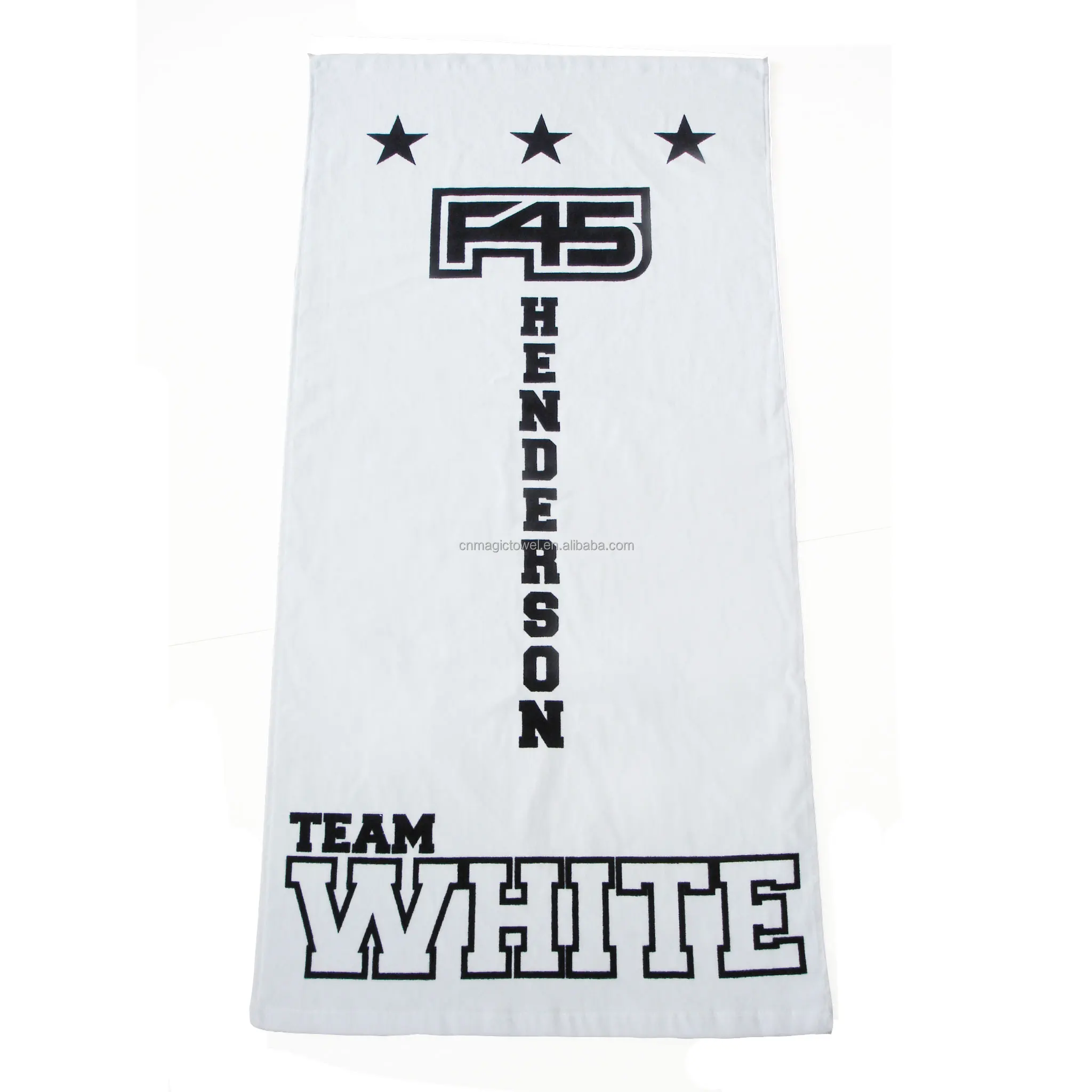 Small MOQ Personalized Fashion Custom Digital Printed Sports Towel Cotton Soft Gym Towels With Logo