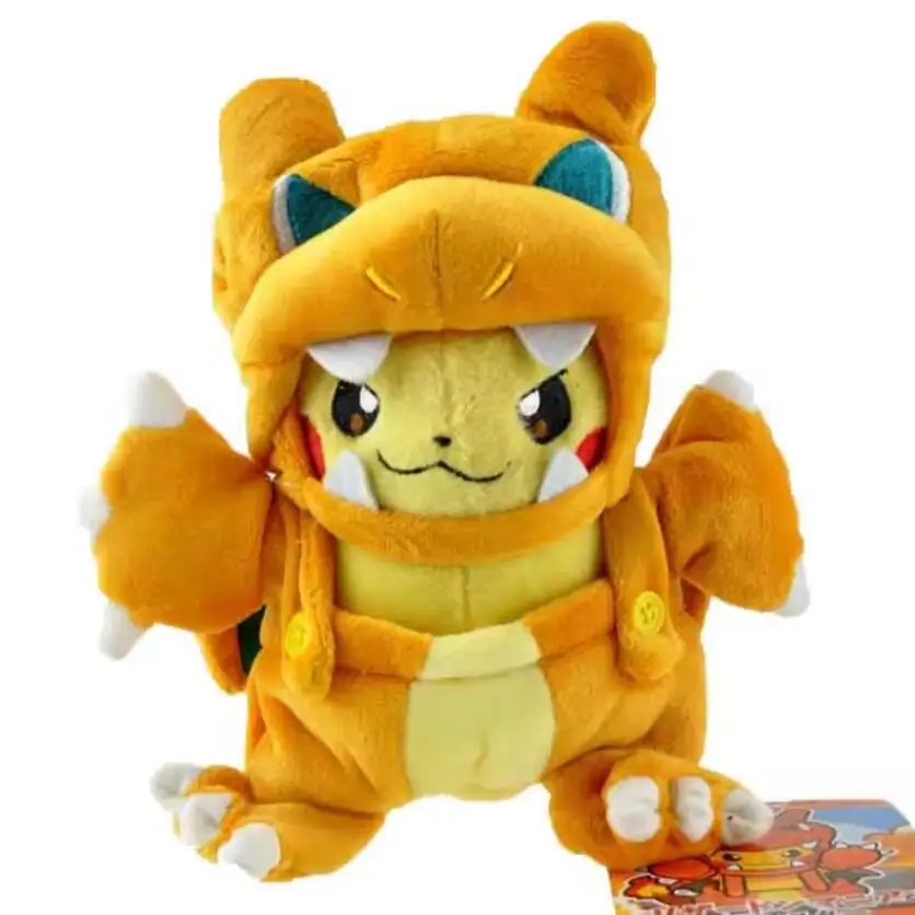 Карманная плюшевая кукла для косплея Snorlax Charizard Garchomp Tyranitar Hydreigon Ampharos Maniac