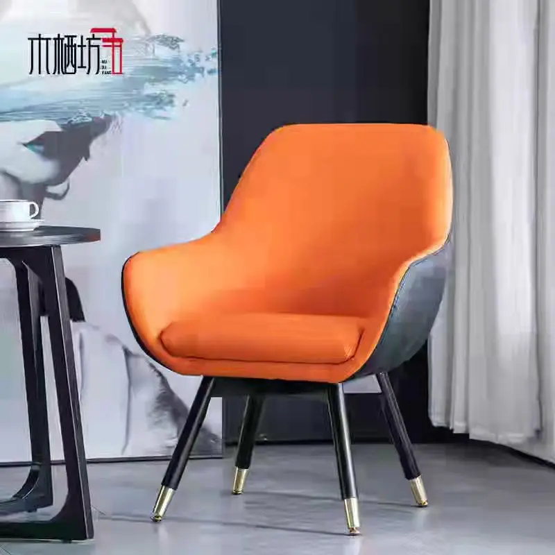 Роскошные обеденные стулья, постмодернические скандинавские деревянные стулья, американские Семейные обеденные столы, стулья и мягкие кожаные сумки