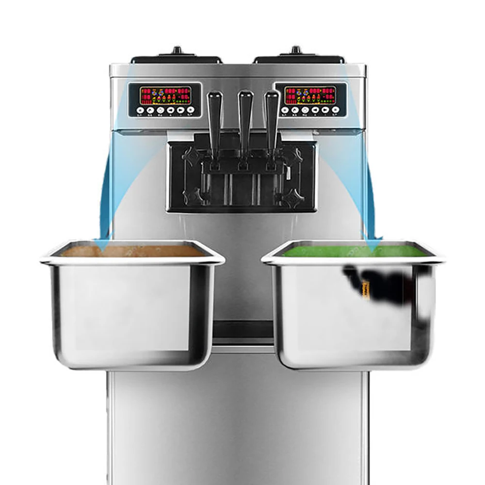 Portable Price Noodles Fall Gourd Ice Cream Machine On Sale For Global