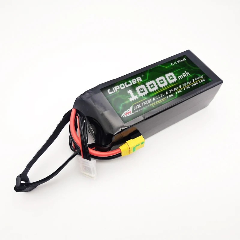 14.8V Lipo Battery 4S 60C 100C 10000mAh Soft Case Battery with XT60 Connector for FPV Drone RC model Hobby