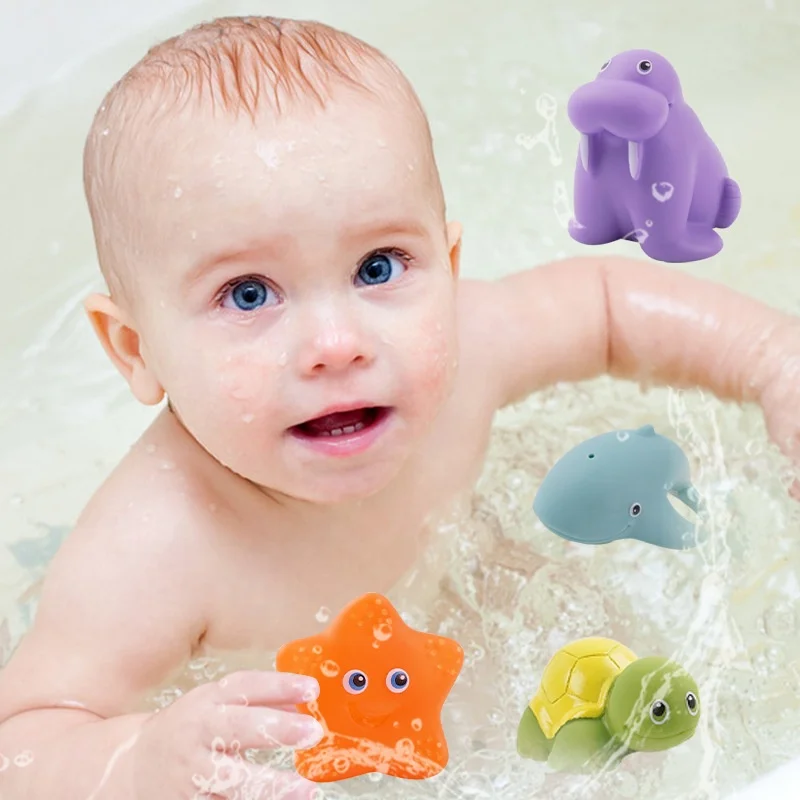 Bath Toys For Kids Shark Fishing Net Baby Water Toy