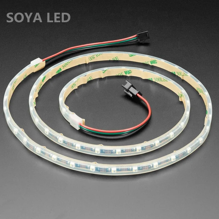 5mm width mini SK6812 smd3535 led strip 60 pixels/m 3000k white