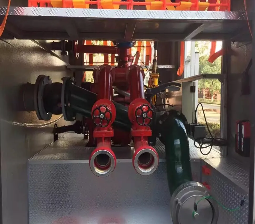 Sinotuck 340HP Chassis 15000L 8x8 Drive Fire Rescue Truck with Ladder New Manual Transmission Diesel Fuel