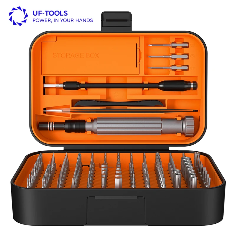 150 in 1 Repair Tool Kit Set with 120 Bits Magnetic Screwdriver Set for Electric computer Laptop Phone Game