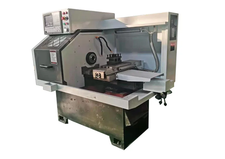 mini metal working cnc lathe machine 0640 with high precision