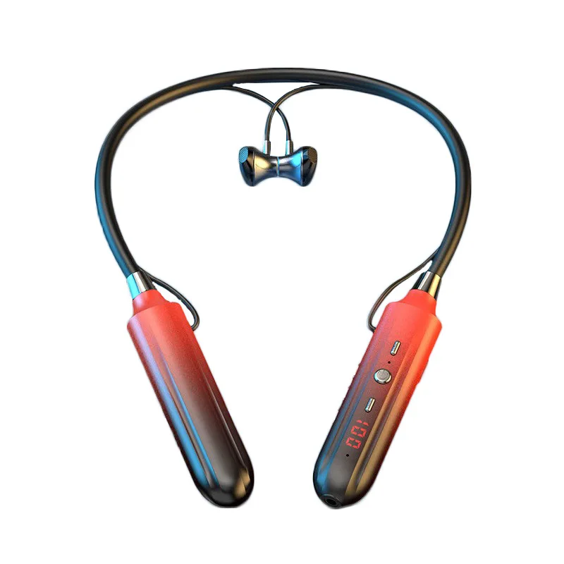 890K Sport Neckband BT Earphone 8D Stereo Headphone 800Mah Big Battery KTV Live Stream Headset With Mic