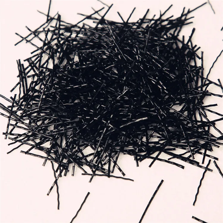 Concrete reinforcement Synthetic waved macro fibers High dispersion monofilament Polypropylene PP fibres from China suppliers