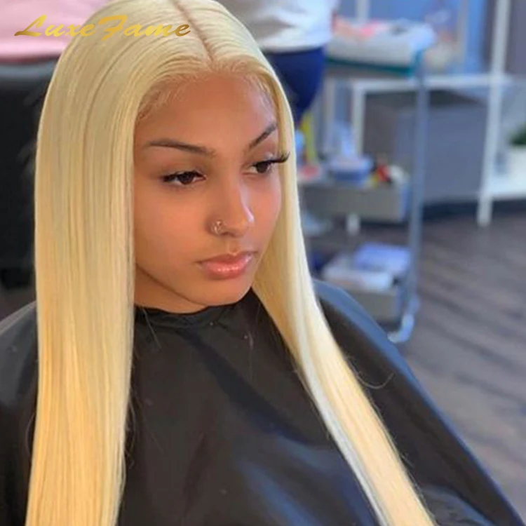 Excellent Quality 613 Blonde Hair Extension Curly Blonde Ponytail Human,Blonde 613 50 Inch,Colored Deep Wave Blonde Highlights