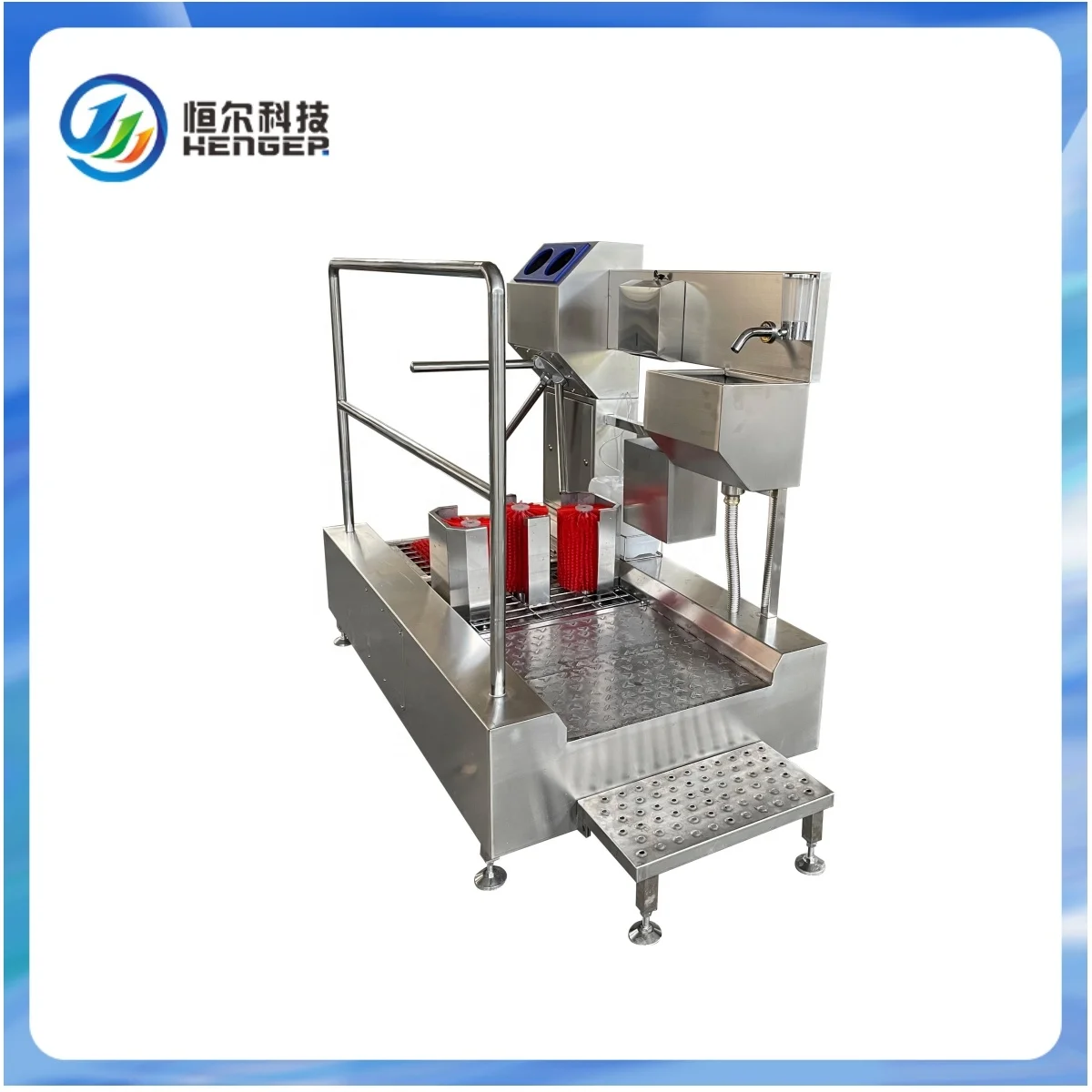 Boot washer machine Hygiene station Industrial automatic Boot Washer shoe cleaner washing machine