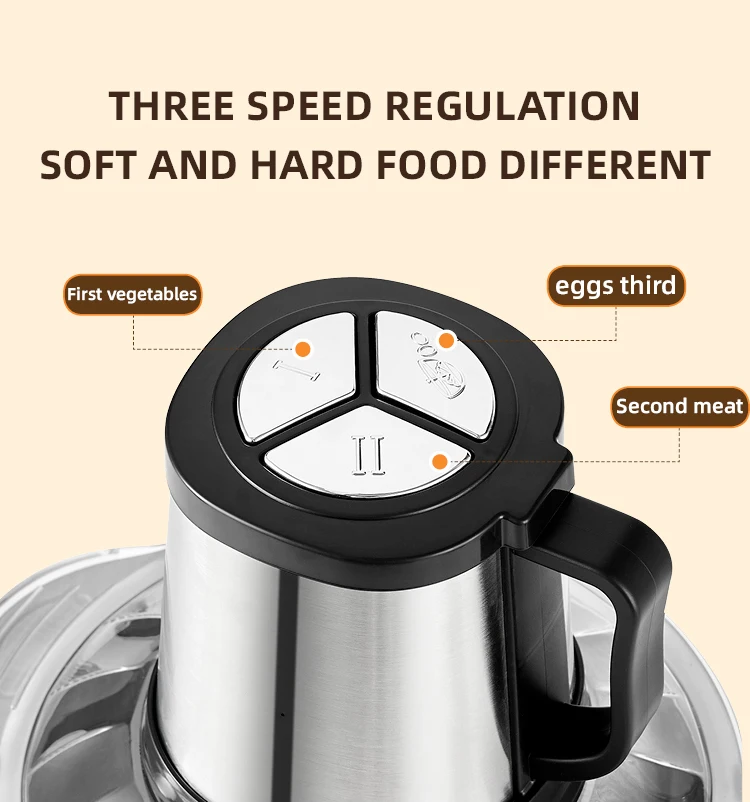 5L Manufacturer Beef Vegetable Slicer Mincer Meat Chopper Bowl Cutter tools Machine