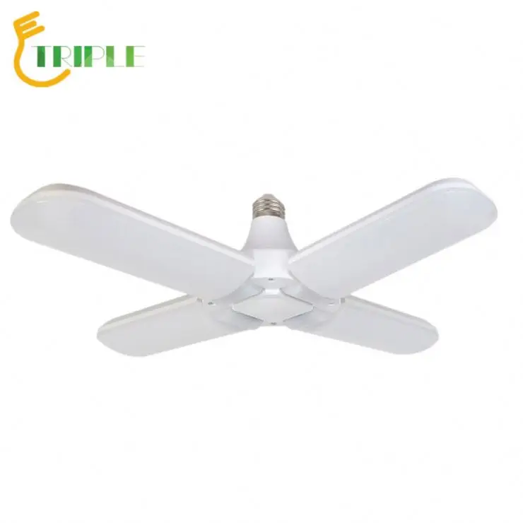 48W Fashion style LED folding light led fan blade bulb