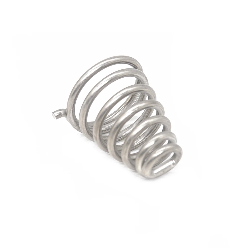 Customized High-quality Small Stainless Steel Conical Springs High Quality Zinc Plated Springs For Battery Electronic Toy Sofa