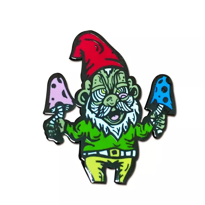 Rick and morty Cartoon movie pin custom hard enamel metal pins