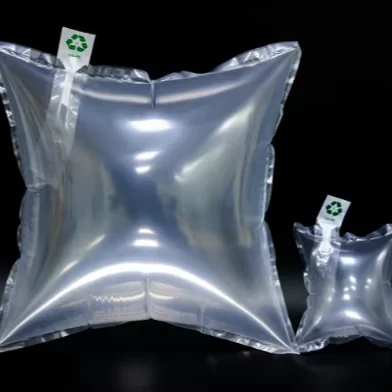 Хит продаж биоразлагаемый полиэтиленовый надувной мешок шапка Воздушная колонка упаковка