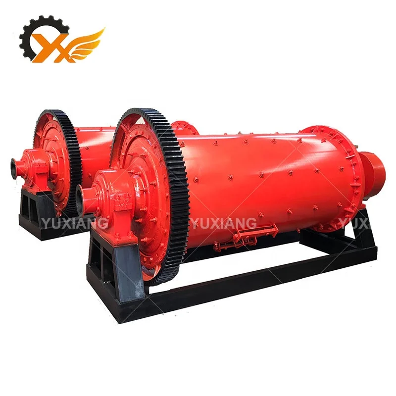 Limestone Wet/Dry Grinding 100 Micron Powder Processing 900x1800 Ball Mill Machine