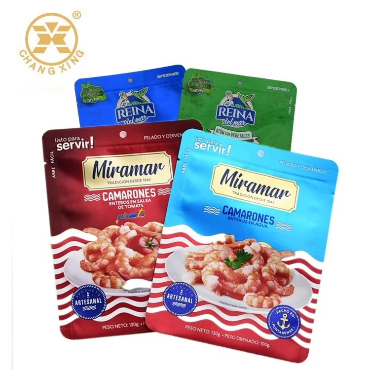 Heat Seal Plastic Frozen Food Bag For Korean Kimchi Packaging, Sachet Packaging Food Sauce Soup Pouch Retort Pouch