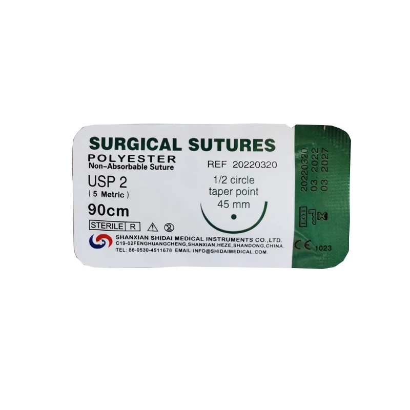 medical nylon monofilament disposable Non-absorbable polyamide nylon surgical suture