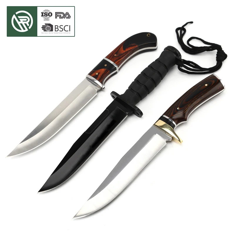 Free Sample Outdoor Industrial Survival Tactical Sword Steel Blade With Rubber Handle Self Defense Tool For Camping And Hunting
