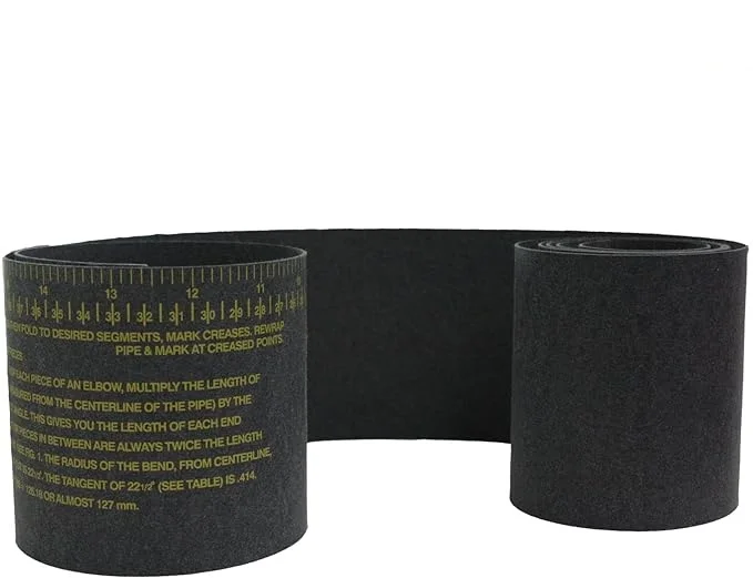 LongTai Pipe Measure Tool Wrap Around Tape, Flex Angle Measuring and Marking Gauge