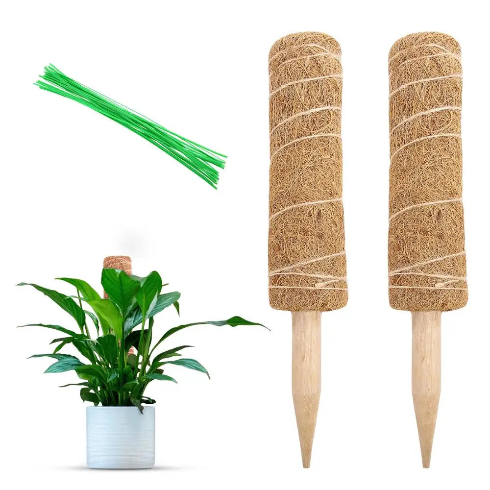 2021 New Arrival Garden Supplies Coconut Fiber Coir Stick/ Coir Pole