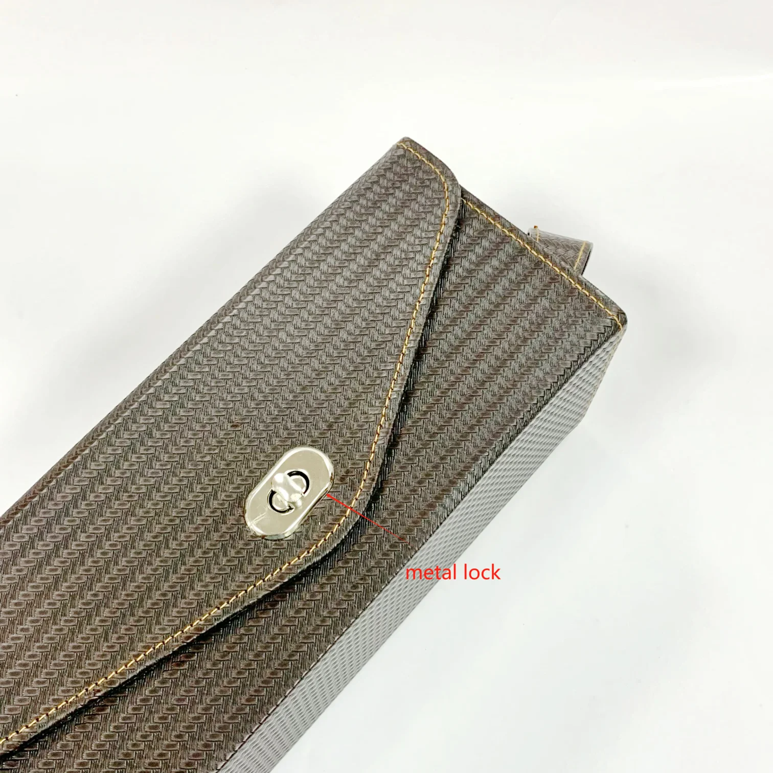 Custom Size Leather Wine Box With Handle Metal Lock Folding Custom Wine Bottle Gift Box Packaging Luxury Wine Box