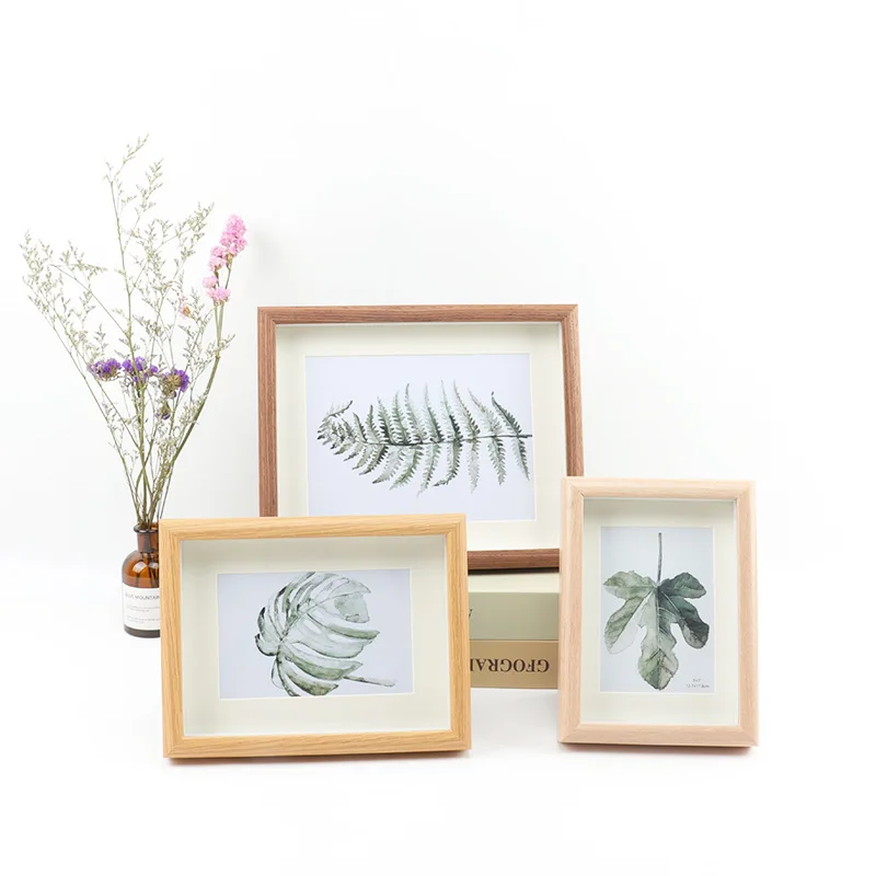 Home Classic 8x10 Photo Picture Frames Display Photo Without Mat Board,Modern Bulk Blank Wooden Picture Photo Frames