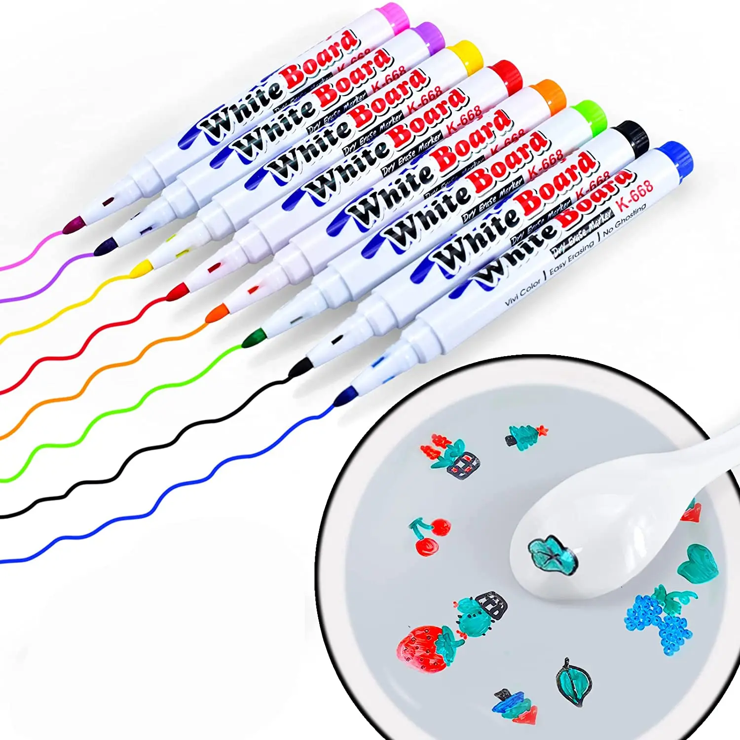 2022 Magical Floating Ink Pen Floating Marker Doodle Drawing Water Painting Pen For Kids