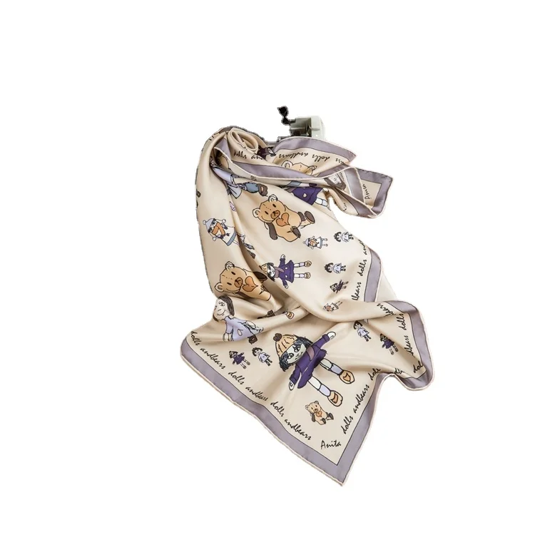 14 мм шелковый саржевый шарф с узором роскошные подарочные коробки шелковые шарфы