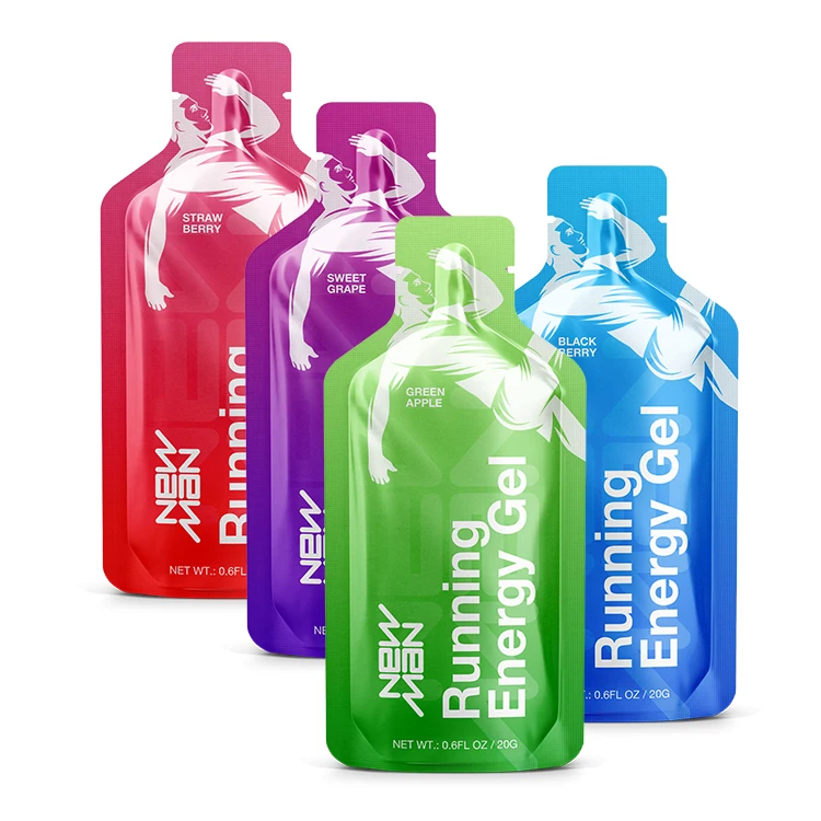 OEM Printing Private Label Reusable Energy Gel Juice Beverage Refillable Biodegradable Baby Food Packaging Pouch With Spout
