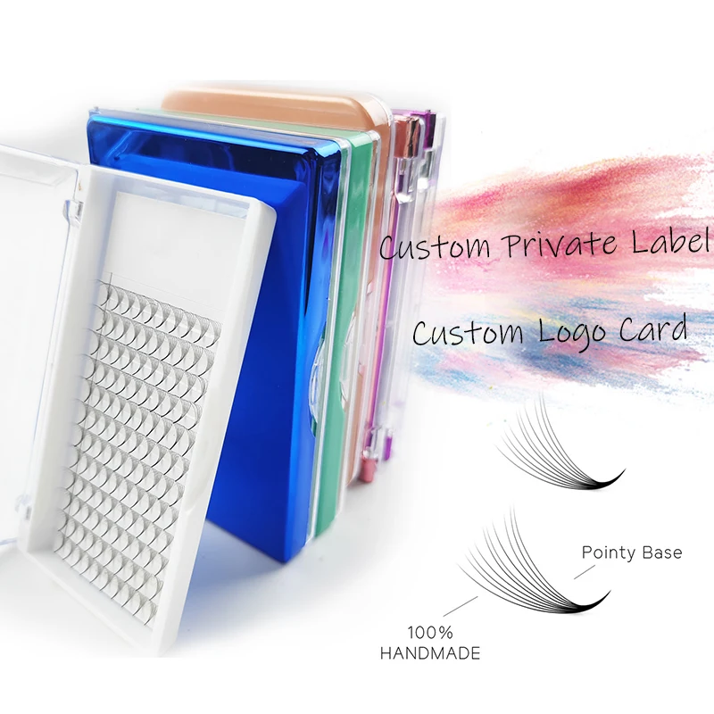 Las Extensions 17mm Dark Premade Volume Fans