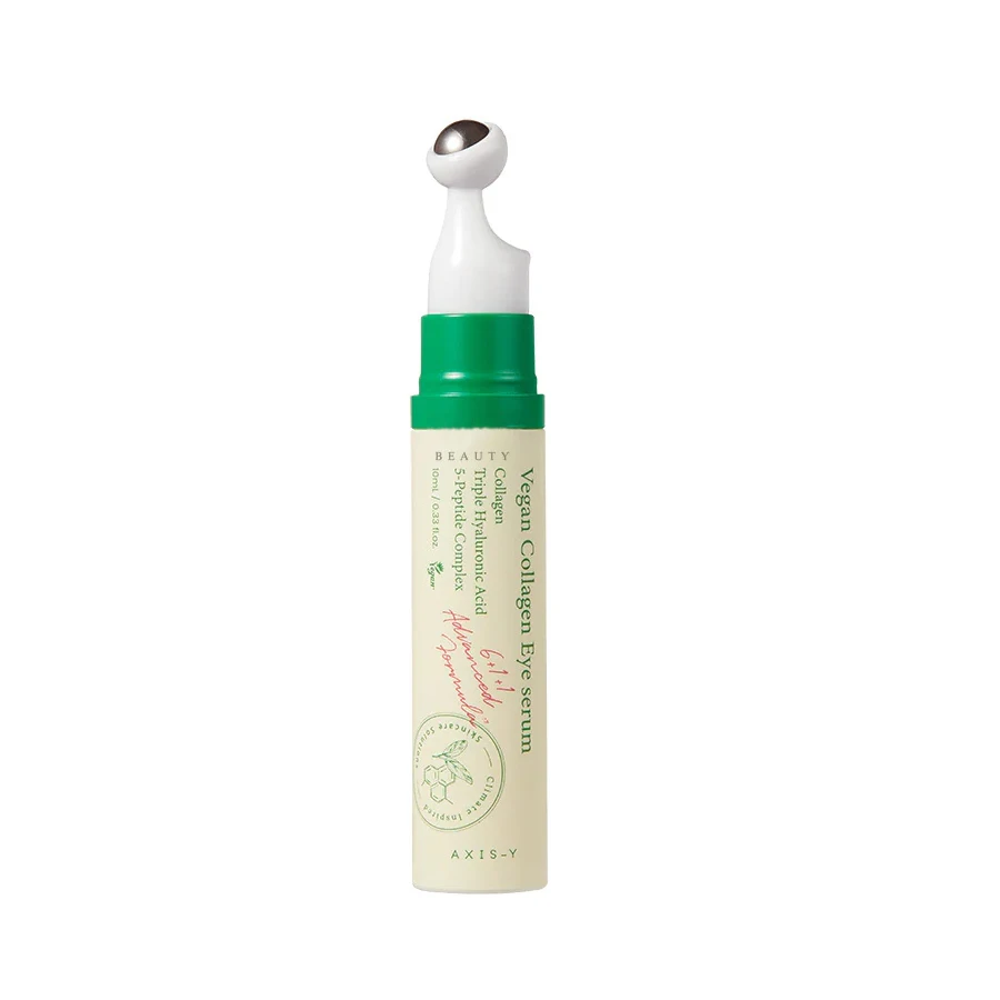 korean Sensitive skin care products100% authentic Wrinkle Care Brighten CoolTouch Eye Applicator AXIS-Y Vegan Collagen Eye Serum