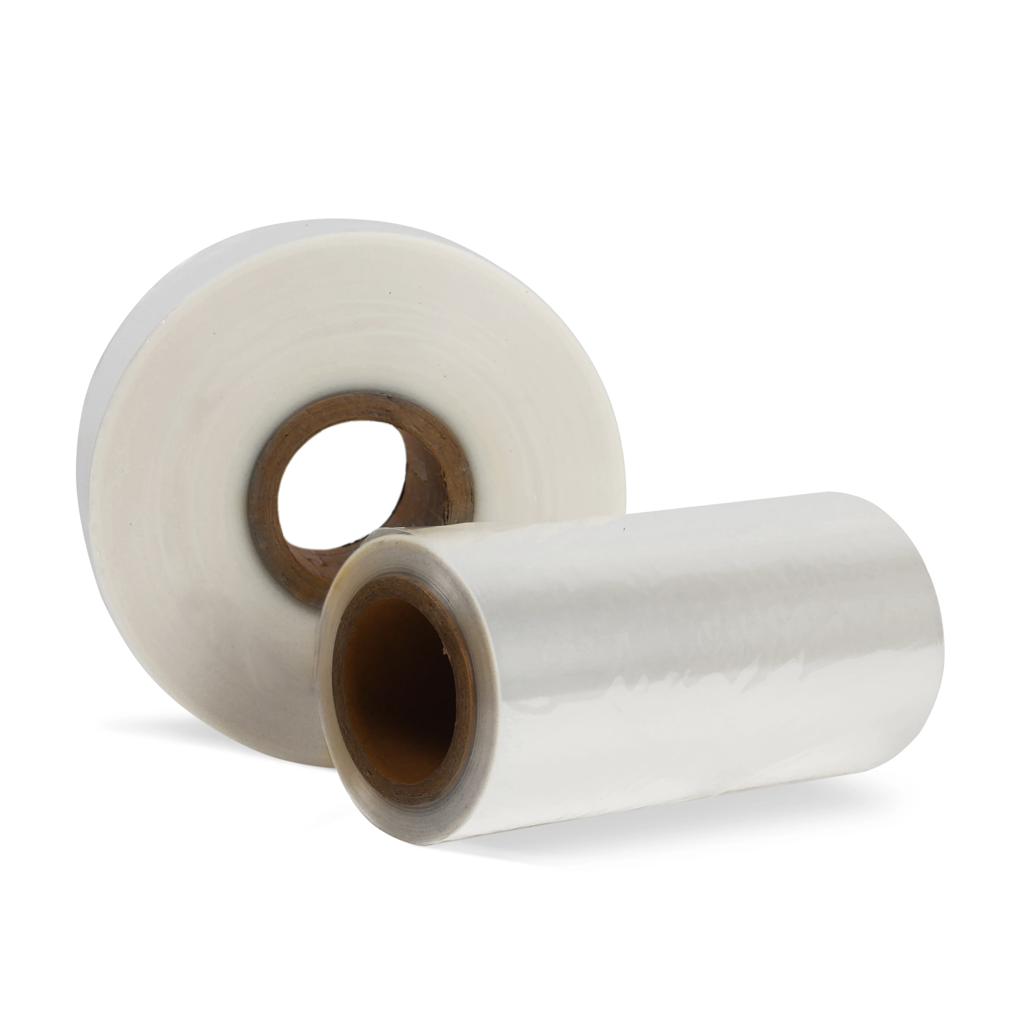 38UM Cross linked food packaging POF heat Shrink plastic stretch film for egg box cellphone wrap plastic packaging material