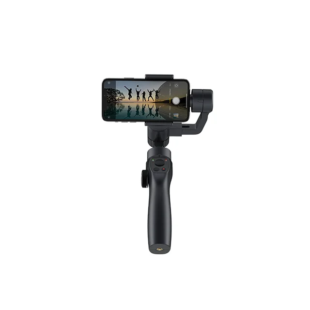 Universal 360 Degree Rotatio Smartphone Selfie Shooting 3 Axis phone gimbal gyro stabilizer zoom wheel handheld