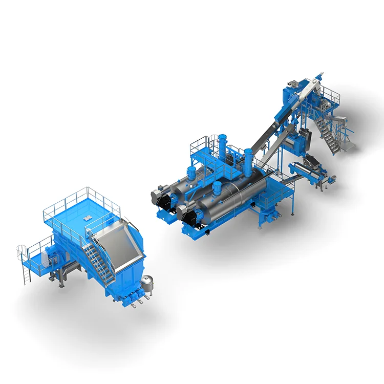Livestock and Poultry Treatment Machine Animal Waste Rendering Plant