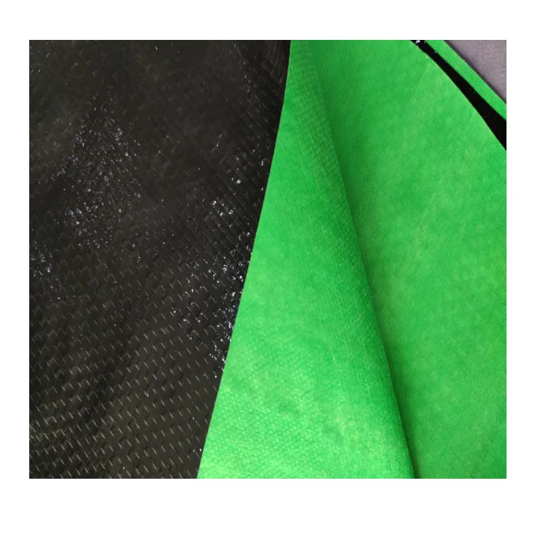 PP non-woven laminated PE woven 5-layered synthetic waterproof membrane for roofing