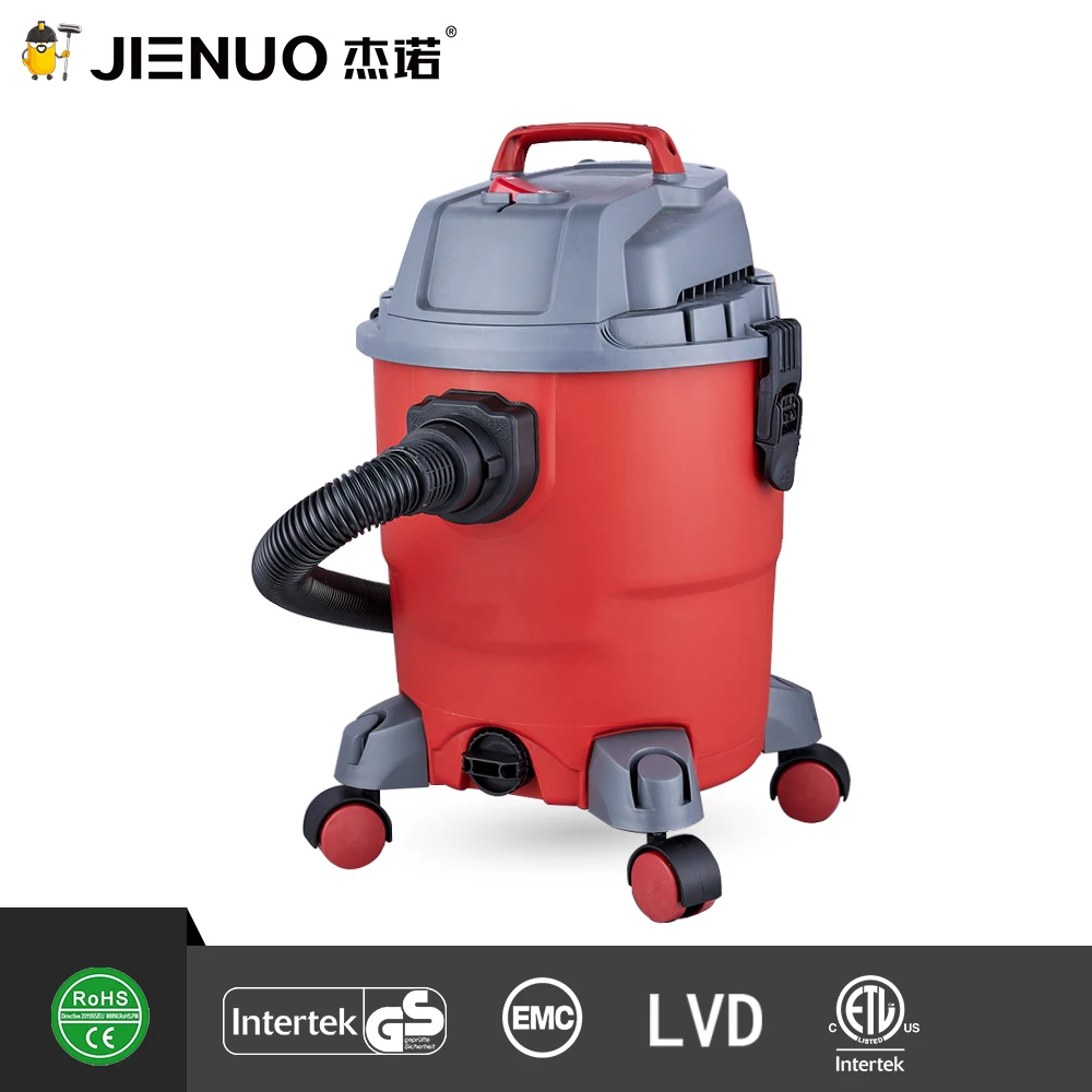 JIENUO Hot Selling 1400W 30L  Vacuum Cleaner with Drain PP tank vacuum cleaner  For Home Carpet Cleaning JN308-20L-P