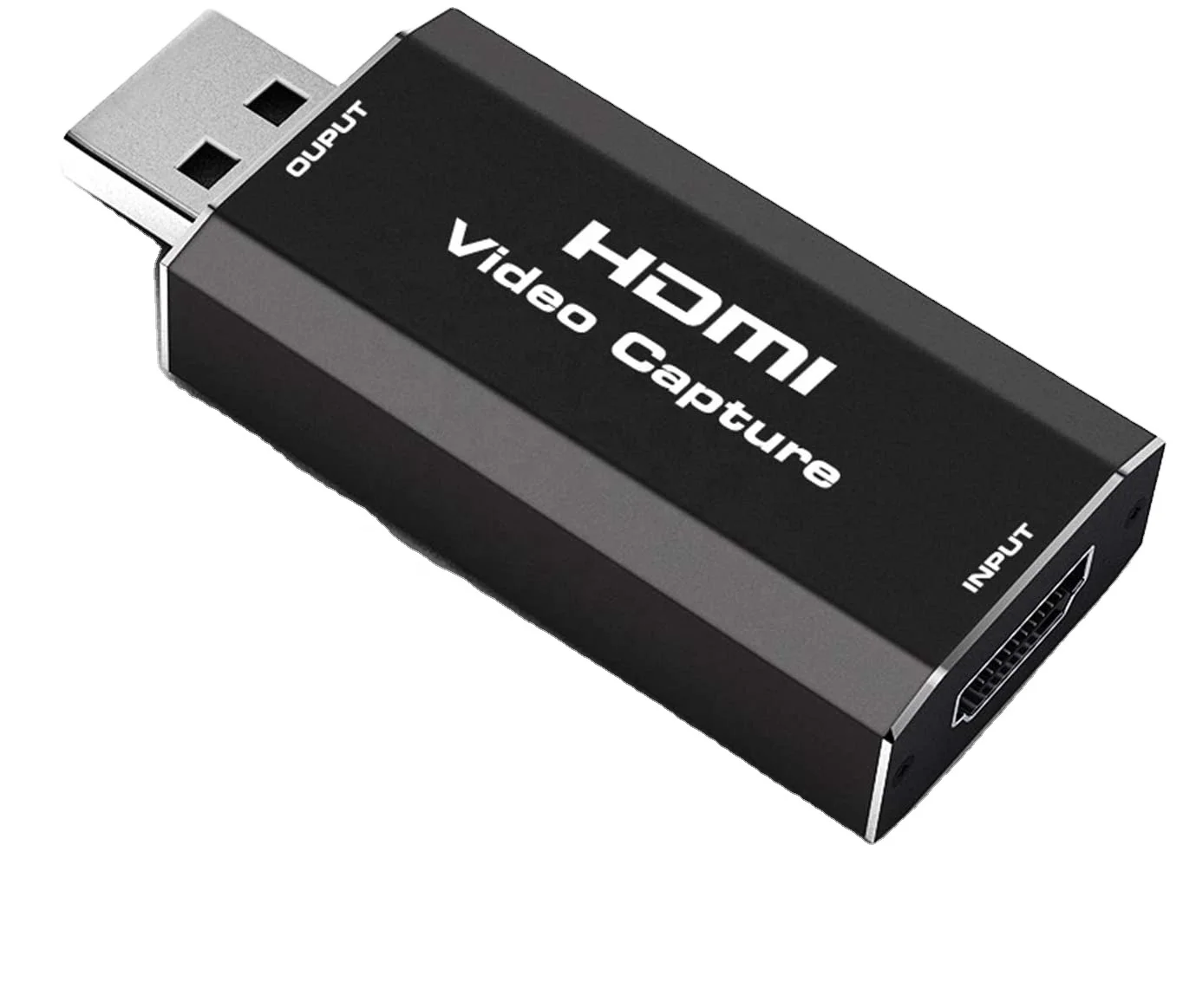 Карта захвата видео и аудио высокой четкости hdmi hd, usb-устройство записи с аудио для ПК, mac, macbook pro, dslr, прямая трансляция