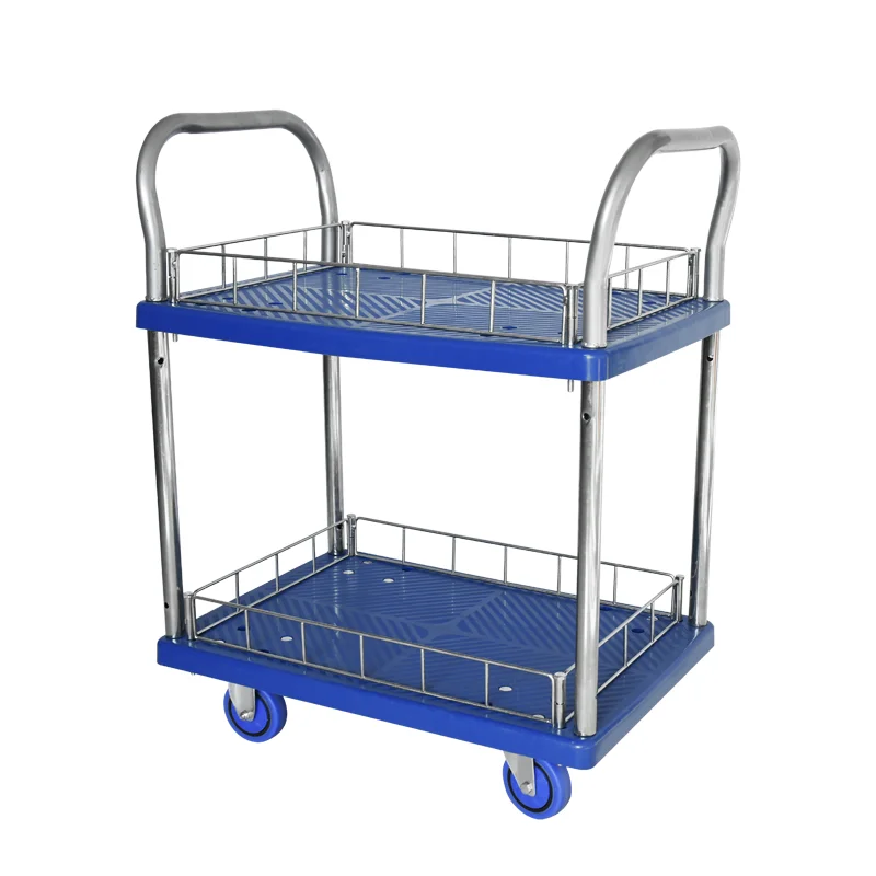 Большая тележка промышленная Тяжелая транспортное оборудование для