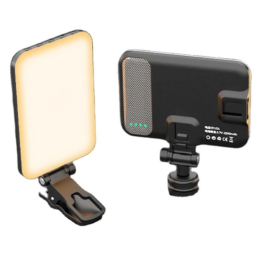 Hot Sale Portable Rechargeable USB LED Selfie Ring Light Led Mobile Phone Selfie Fill Light