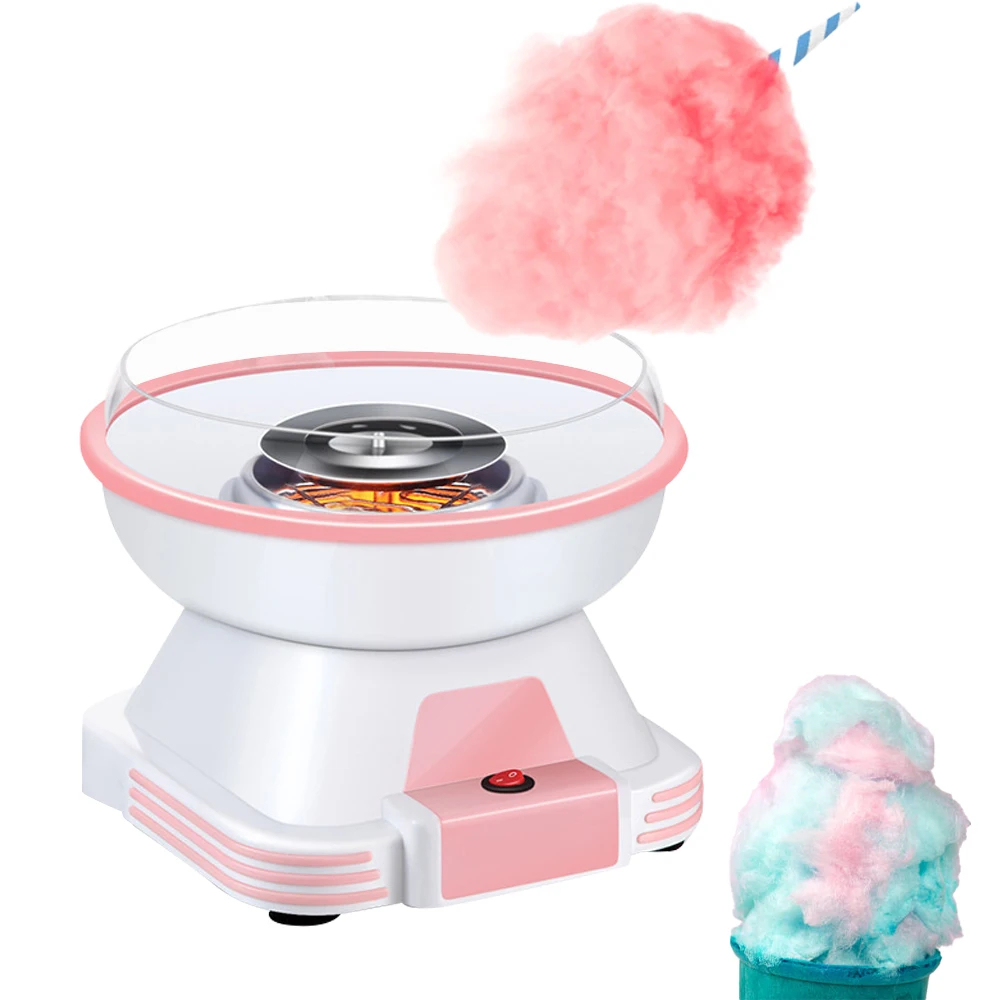 Electric Candy Floss Machine Maker Home 500W Automatic Fancy Sugar Cotton Candy Floss Making Maker