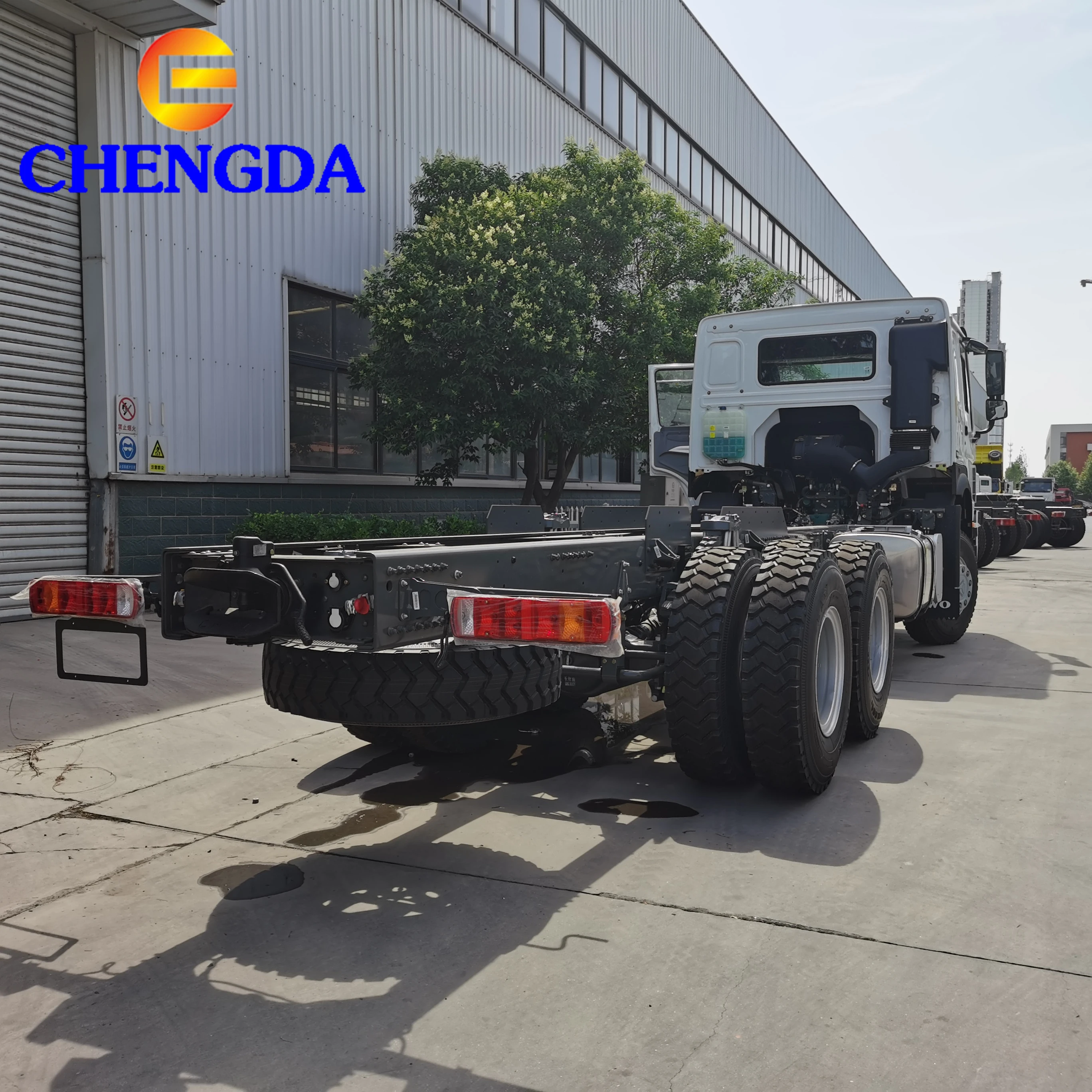 Howo Shacman 420HP 7M 9M 6X4 6x6 New Truck Used Chassis Frame Manufacturers Chassis Truck