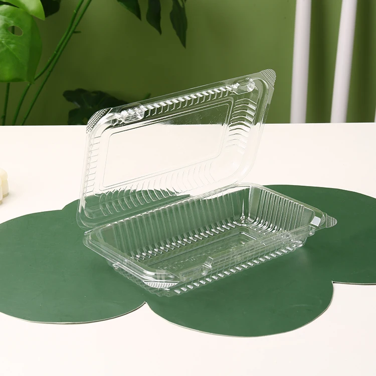 Custom Printing Fresh Fruit Plastic Box Packaging to go Containers with Lids Disposable Plastic Dried Fruit Packaging