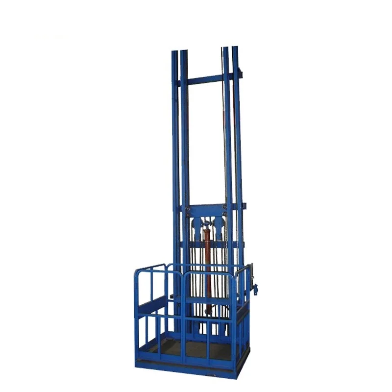 Industrial warehouse hydraulic cargo lift from china factory