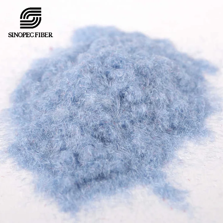 Flock Cute Toy Materials Nylon 66 Flock Fiber 3dx0.8mm Semi Dull Color Flock Powder
