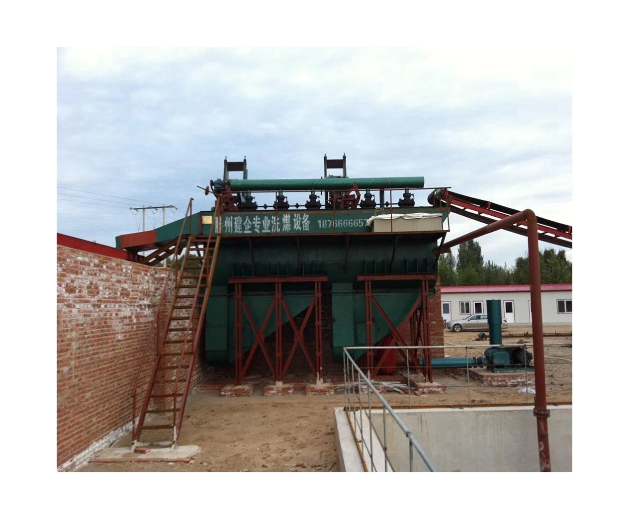 Wholesale high quality type 8 screen side coal washing gangue extraction machine