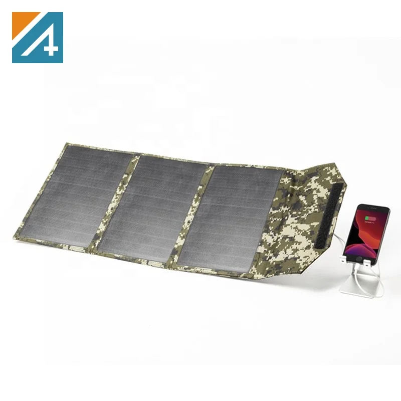 Portable mono dual USB output 30W solar panel solar mobile chargers for cell phones